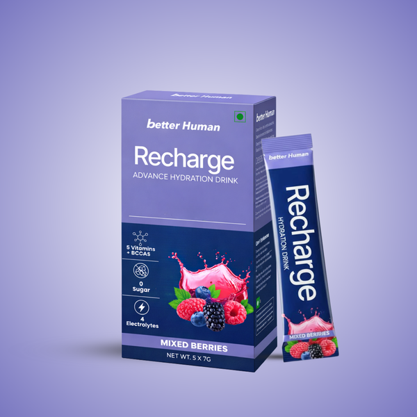 Recharge Youth – Advanced Antioxidant & Healthy Aging Hydration Drink (Mixed Berries)